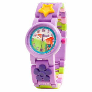 Fialové náramkové hodinky so skladacím remienkom LEGO® Friends Mia LEGO®