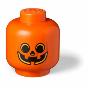 Oranžový úložný box LEGO® Pumpkin Head L LEGO®