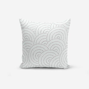 Obliečka na vankúš s prímesou bavlny Minimalist Cushion Covers Ring Modern Razza