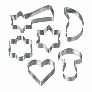 Sada 6 antikoro vykrajovadiel Metaltex Cookie Cutters Metaltex