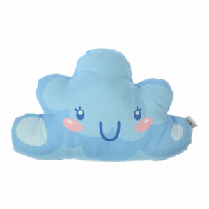 Modrý detský vankúšik s prímesou bavlny Apolena Pillow Toy Hurro