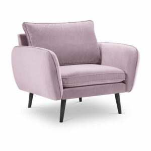 Svetloružové kreslo Kooko Home Lento Kooko Home