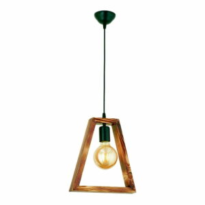 Závesné svietidlo z hrabového dreva Geometrik Triangle Beacon