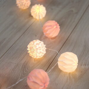 Dekoratívna svietiaca girlanda DecoKing Ball DecoKing