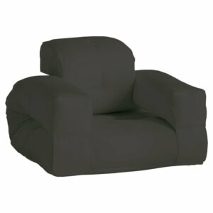 Tmavosivé rozkladacie kresielko vhodné do exteriéru Karup Design Design OUT™ Hippo Dark Grey Karup Design