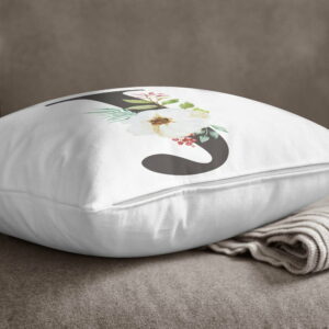 Obliečka na vankúš Minimalist Cushion Covers Floral Alphabet J