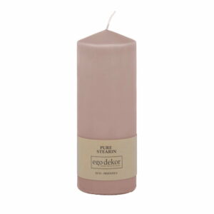 Púdrovoružová sviečka Baltic Candles Eco Top