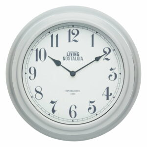 Nástenné hodiny Kitchen Craft Living Nostalgia Grey