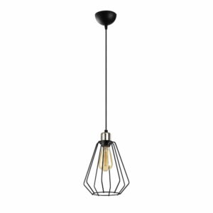 Čierne kovové závesné svietidlo Opviq lights Mando Opviq lights