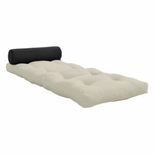 Variabilný béžový skladací matrac Karup Design Wrap Beige/Dark Grey Karup Design