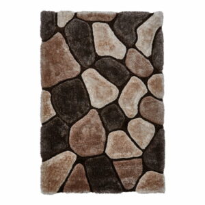 Béžovo-hnedý ručne viazaný koberec Think Rugs Noble House