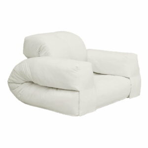 Rozkladacie kreslo so svetlobéžovým poťahom Karup Design Hippo Natural Karup Design