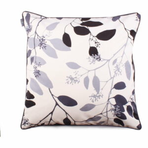 Sivá obliečka na vankúš WeLoveBeds Branches
