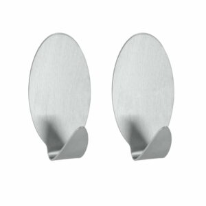 Sada 2 antikoro samolepiacich háčikov Metaltex Mia Metaltex