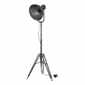 Sivá stojacia lampa BePureHome Spotlight BePureHome