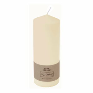 Smotanovobiela sviečka Baltic Candles Eco Top