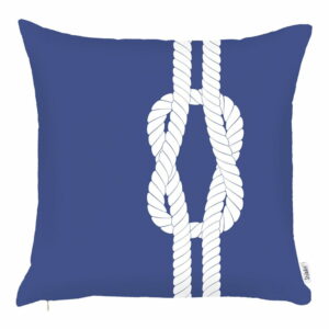 Modrá obliečka na vankúš Apolena Knot