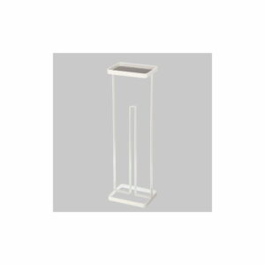 Biely zásobník na toaletný papier s poličkou YAMAZAKI Tower YAMAZAKI