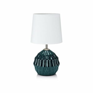 Zeleno-biela stolová lampa Markslöjd Lora Markslöjd