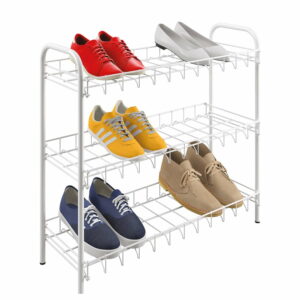 Trojposchodová polica na topánky Metaltex Shoe Rack Metaltex
