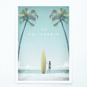 Plagát Travelposter California