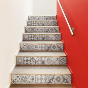 Sada 2 samolepiek na schody Ambiance Stickers Stair Adamo
