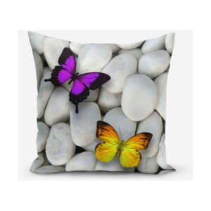Obliečky na vaknúš s prímesou bavlny Minimalist Cushion Covers Double Butterfly