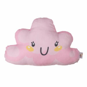 Ružový detský vankúšik s prímesou bavlny Apolena Pillow Toy Hurro