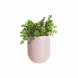 Svetloružový nástenný keramický kvetináč PT LIVING Oval PT LIVING