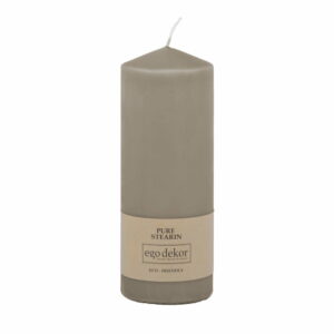 Hnedá sviečka Baltic Candles Eco Top