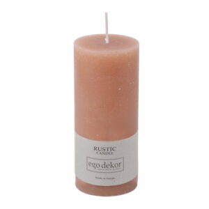Púdrovoružová sviečka Baltic Candles Rustic