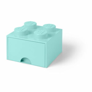 Mentolovozelený úložný box štvorec LEGO® LEGO®