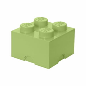 Svetlozelený úložný box štvorec LEGO® LEGO®