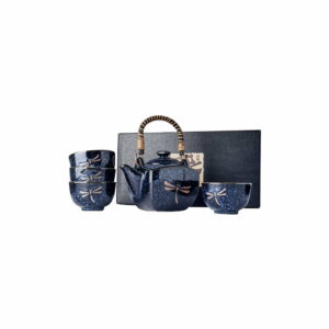 Tmavomodrý čajový set Mij Dragonfly MIJ