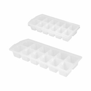 Sada 2 bielych formičiek na ľad Metaltex Ice Cube Metaltex