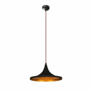 Čierne kovové závesné svietidlo Opviq lights Leon Opviq lights