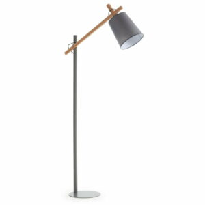 Sivá stojacia lampa La Forma Jovik La Forma
