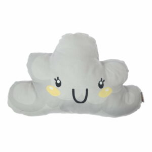Sivý detský vankúšik s prímesou bavlny Apolena Pillow Toy Arro
