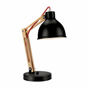 Čierna stolová lampa Lamkur Marcello LAMKUR
