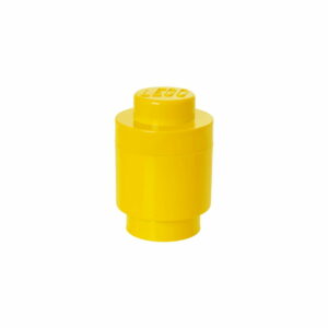 Žltý úložný okrúhly box LEGO®
