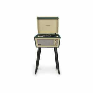 Zelený gramofón na nohách Crosley Sterling Green Crosley