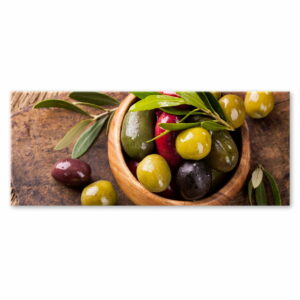 Obraz Styler Glasspik Kitchen Olives I