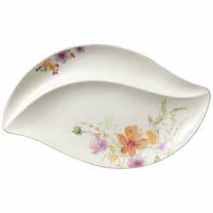 Porcelánový servírovací tanier s motívom kvetín Villeroy & Boch Mariefleur Serve