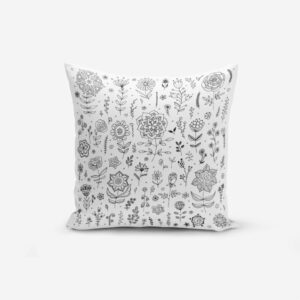 Obliečka na vankúš s prímesou bavlny Minimalist Cushion Covers Flower