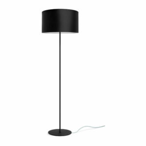 Čierna voľne stojacia lampa Sotto Luce MIKA Elementary L 1F Sotto Luce