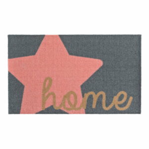 Sivo-ružová rohožka Zala Living Design Star Home Grey Pink
