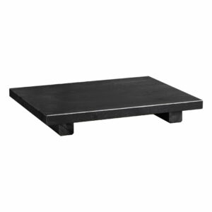 Sada 2 ks nočných stolíkov z borovicového dreva v čiernej farbe Karup Design Dock Black Karup Design