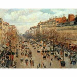 Reprodukcia obrazu Camille Pissarro - Boulevard Montmartre Eremitage