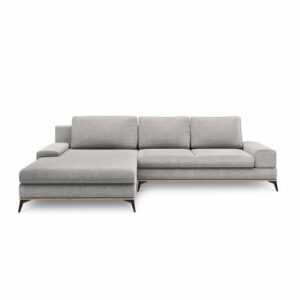 Svetlosivá rozkladacia rohová pohovka Windsor & Co Sofas Planet
