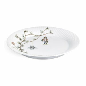 Porcelánový vianočný tanier Kähler Design Hammershoi Christmas Plate